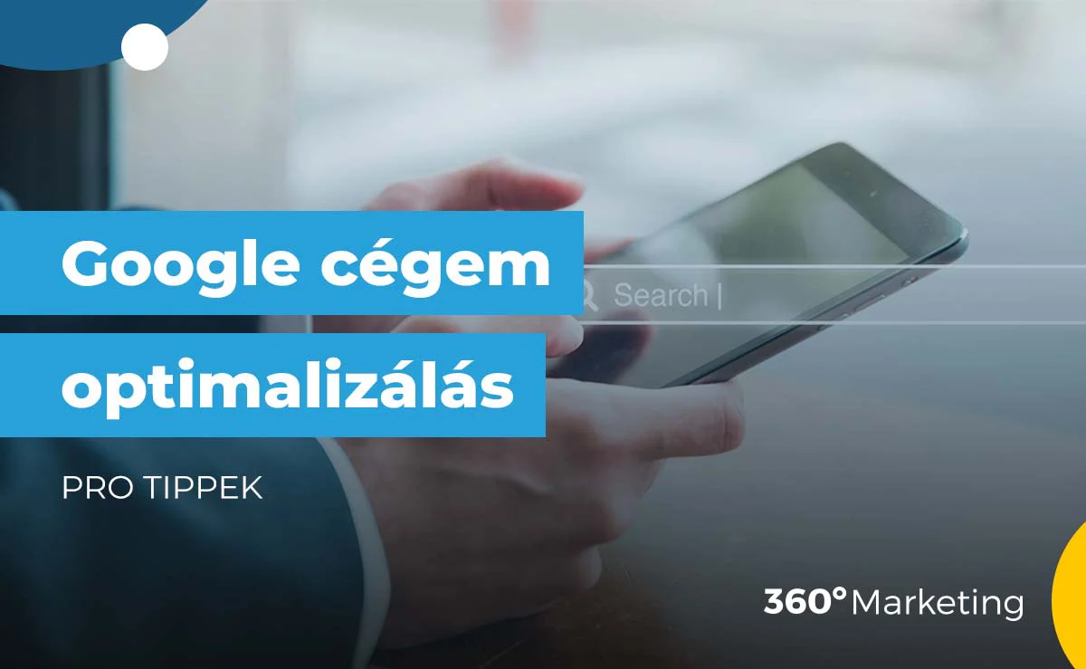 Google cégem optimalizálás