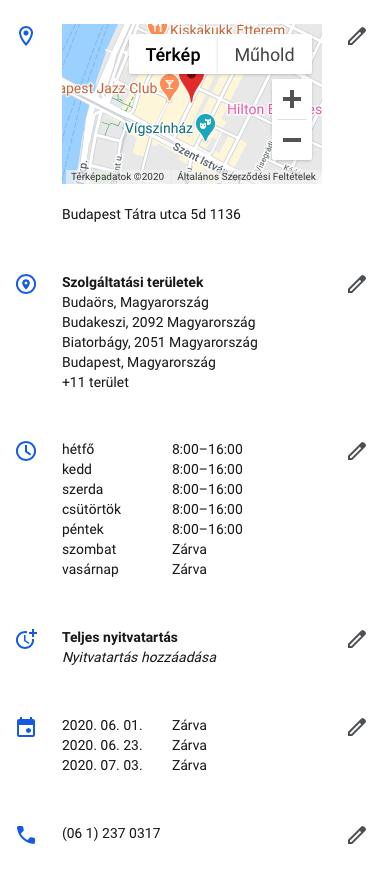 Google cégem helyes használata Google cégem optimalizálás
