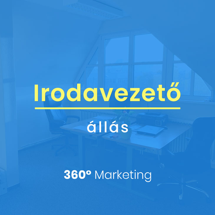 Irodavezető állás