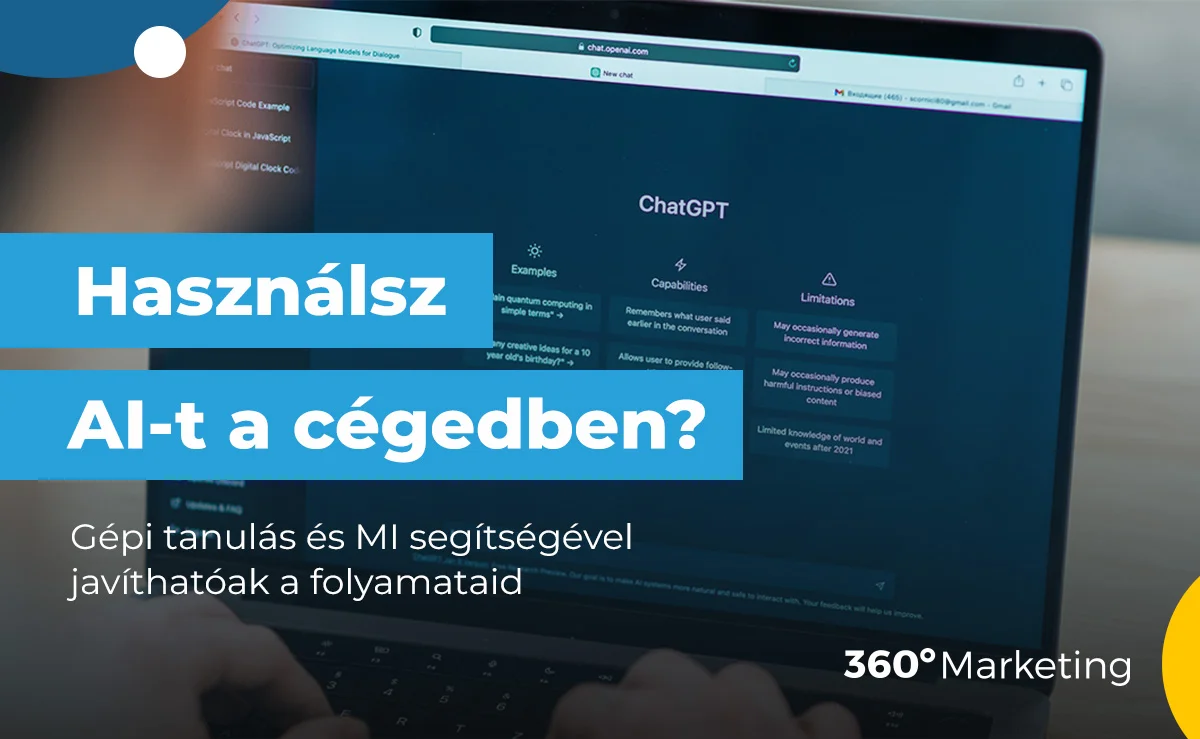 Mesterséges intelligencia kifejezések – Te használsz AI-t a cégedben?
