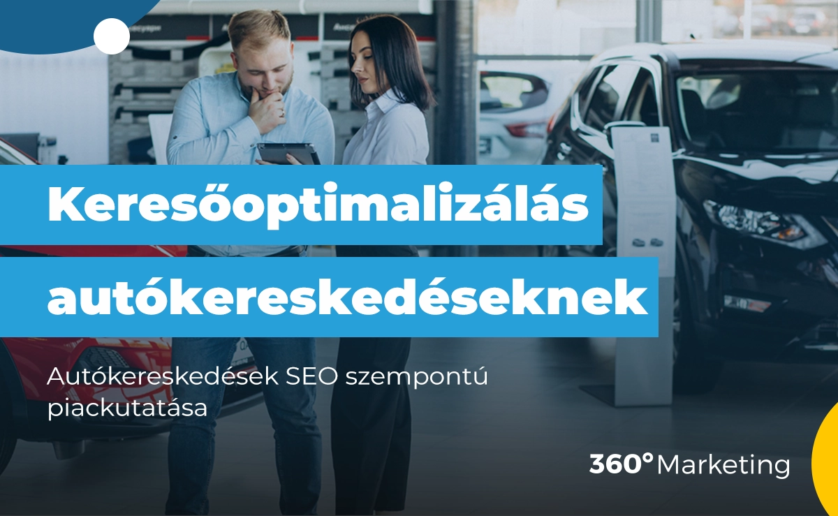 Autókereskedések SEO szempontú piackutatása 2024-ben