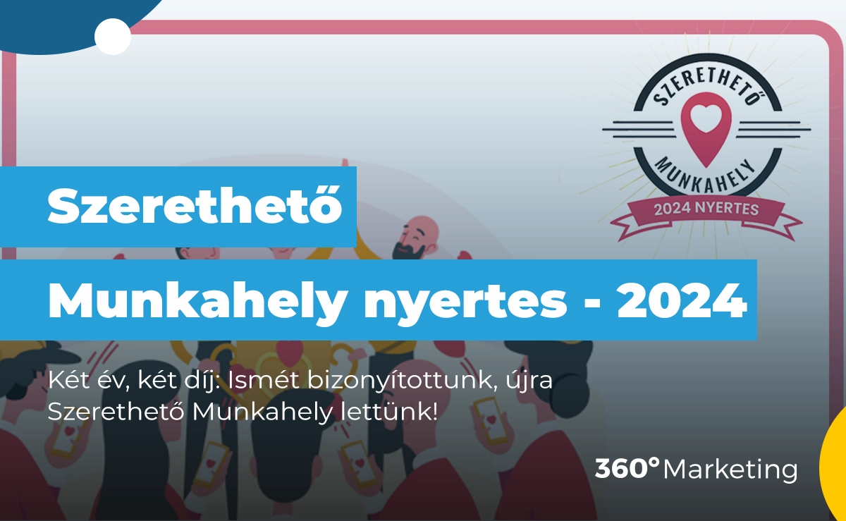 Két év, két díj: Ismét bizonyítottunk, újra Szerethető Munkahely lettünk!