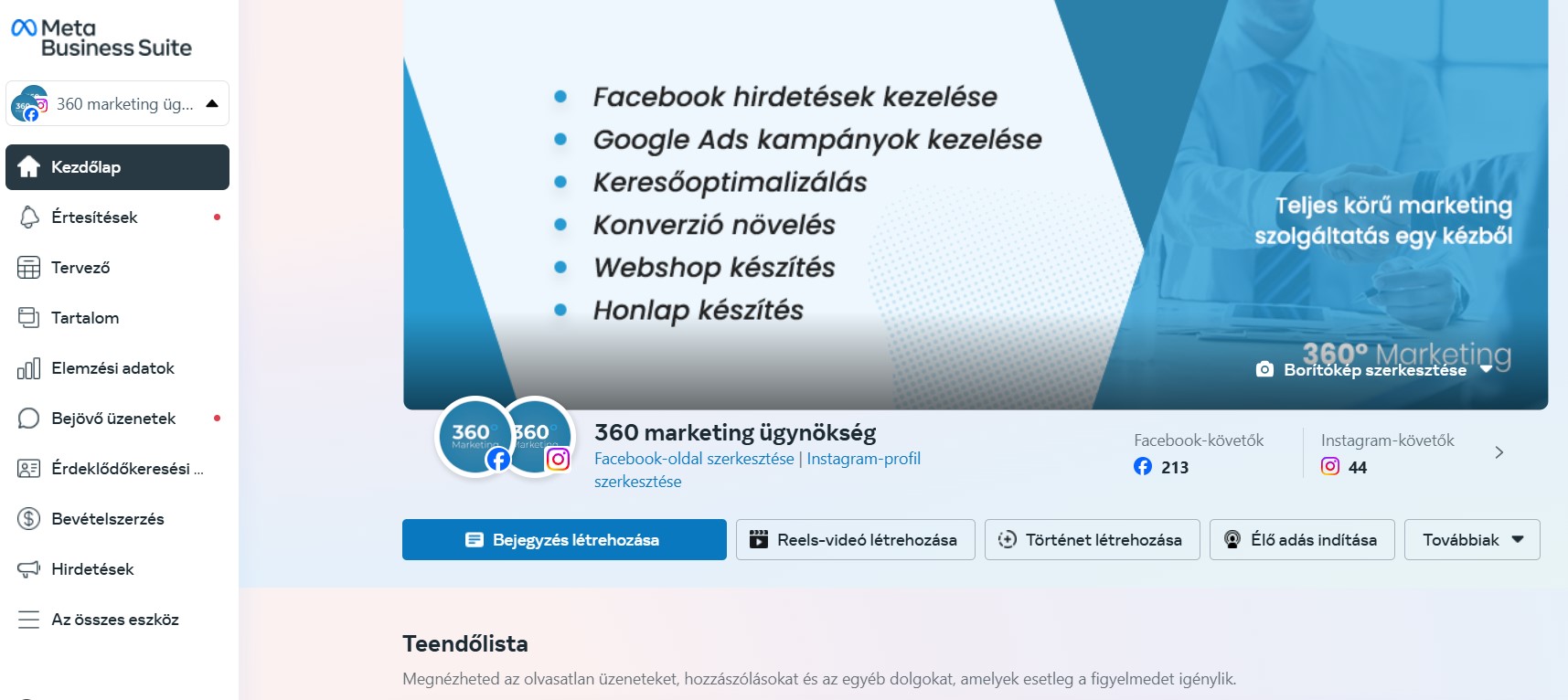 Meta Business Suite