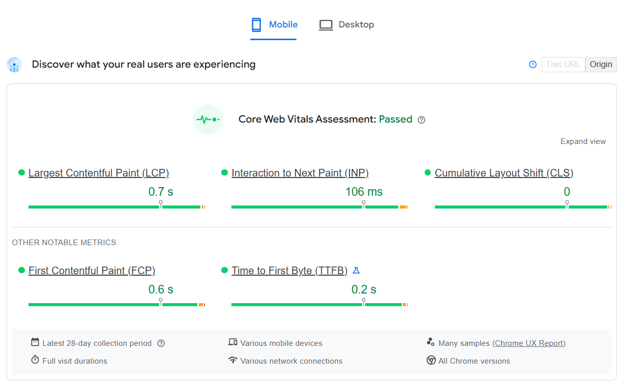 Google PageSpeed Insights