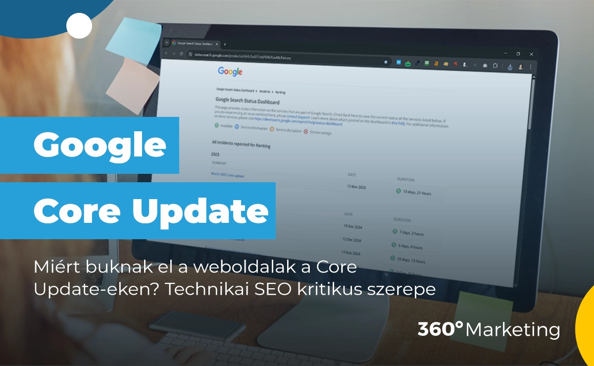 Miért buknak el a weboldalak a Core Update-eken? A technikai SEO kritikus szerepe