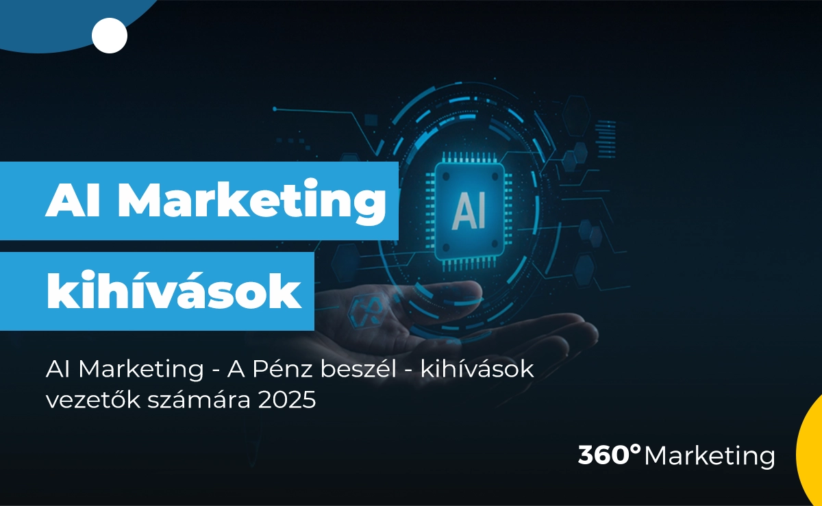 AI Marketing – A Pénz beszél – kihívások vezetők számára 2025-ben