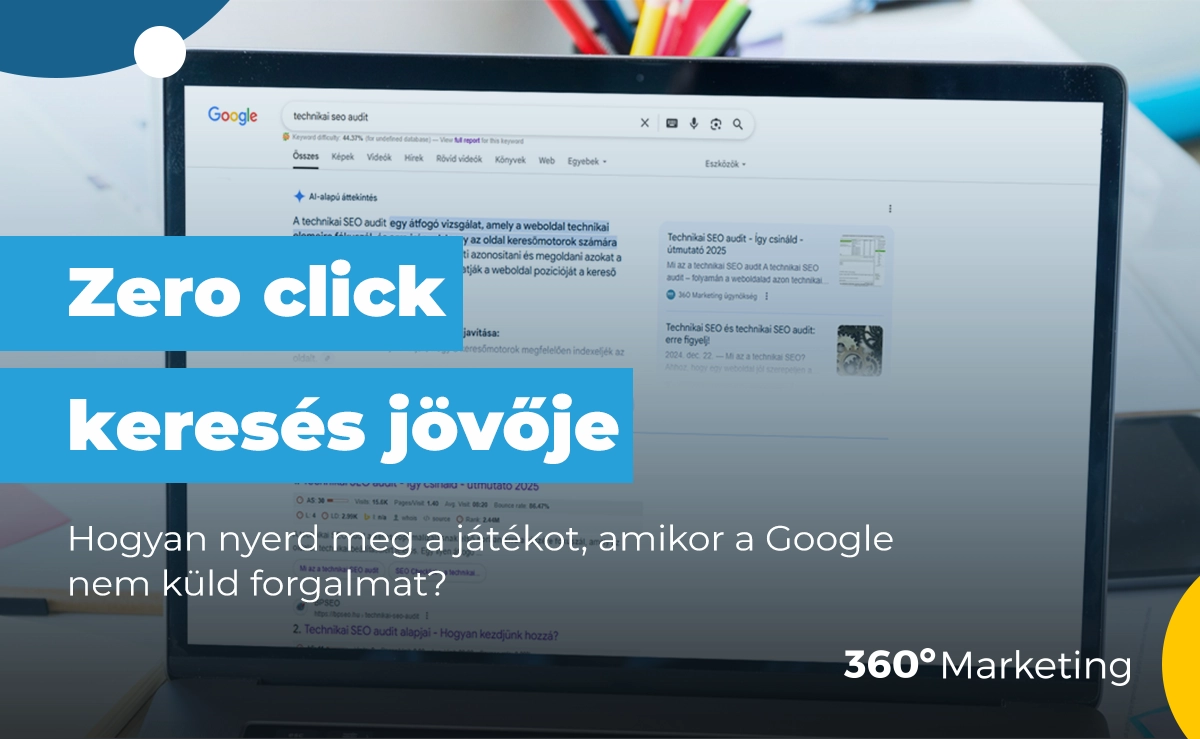 Zero click keresés jövője – Hogyan nyerd meg a játékot, amikor Google nem küld forgalmat