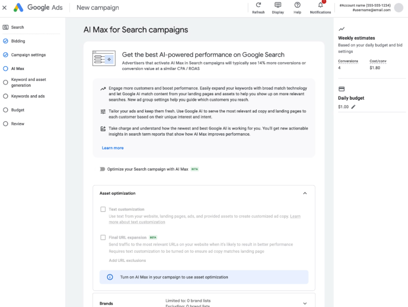 AI Max for Search