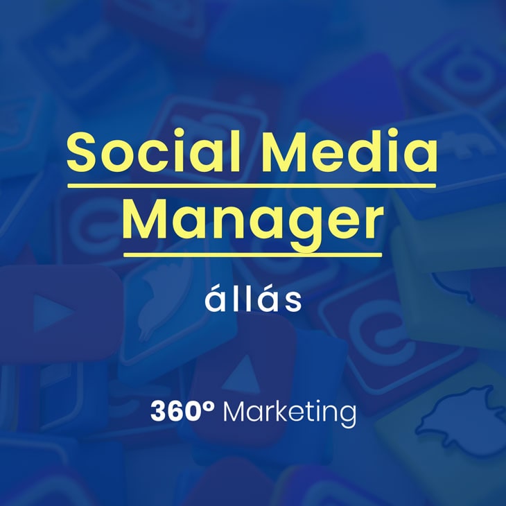 Social Media Manager állás